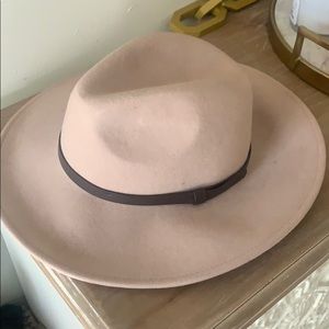 Urban Outfitters Foppy Beige Fedora Hat